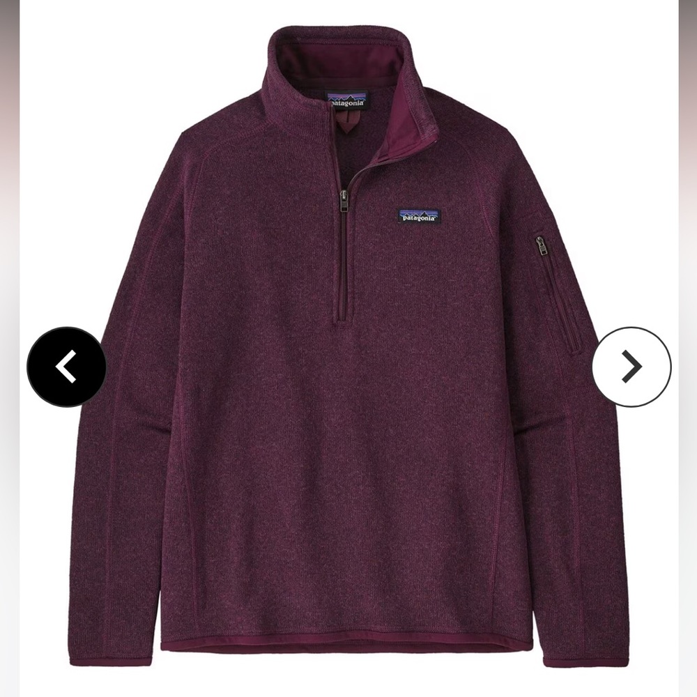 Patagonia quarter zip pullover